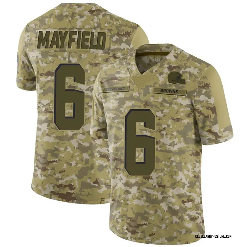baker mayfield color rush jersey limited