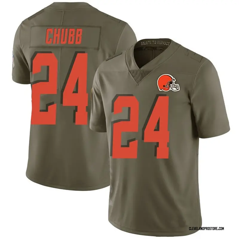 nick chubb salute to service jersey