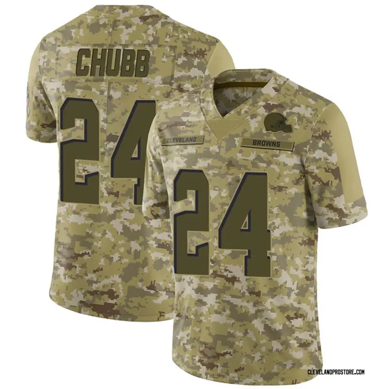 nick chubb salute to service jersey