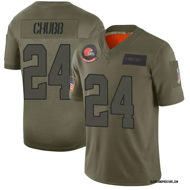 nick chubb salute to service jersey