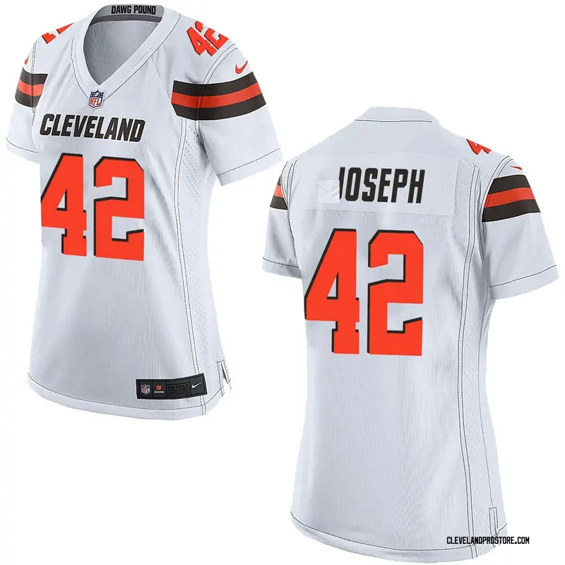 white cleveland browns jersey